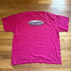 Vintage Patagonia Beneficial T’s Oval Logo Shirt Men’s 2XL Red